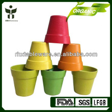 Eco friendly Biodegradable garden pot flower pot plant fibre